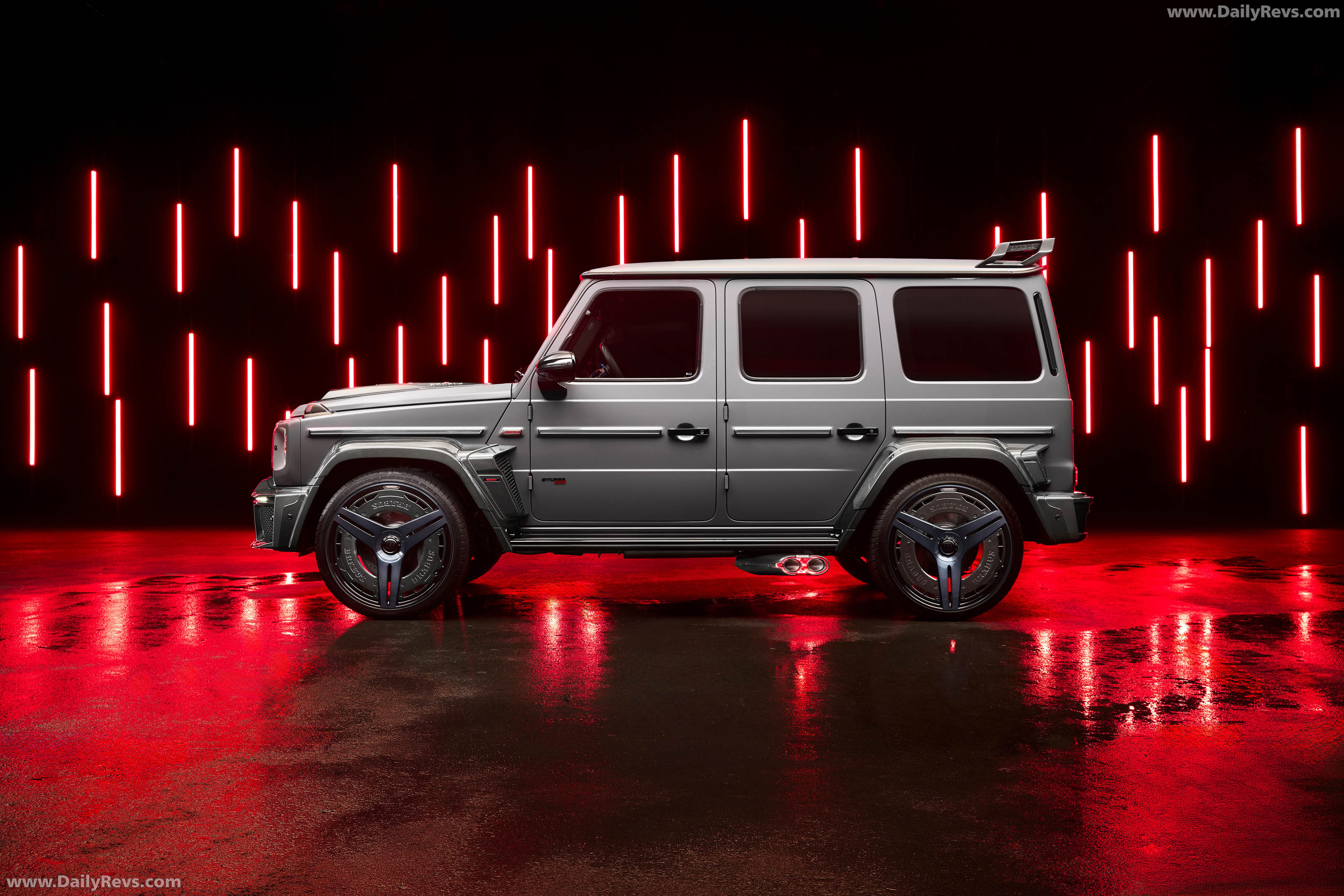 2026 Brabus 900 Rocket Edition Stealth Gray Side View