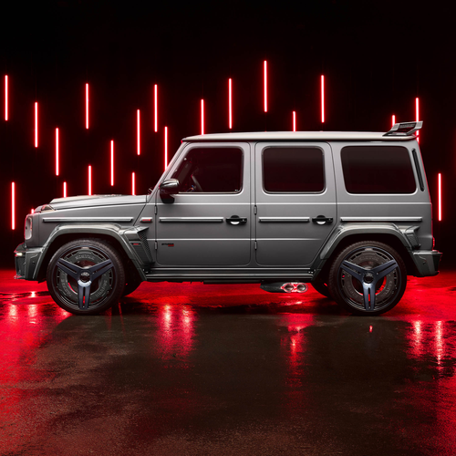 2026 Brabus 900 Rocket Edition Stealth Gray Side View
