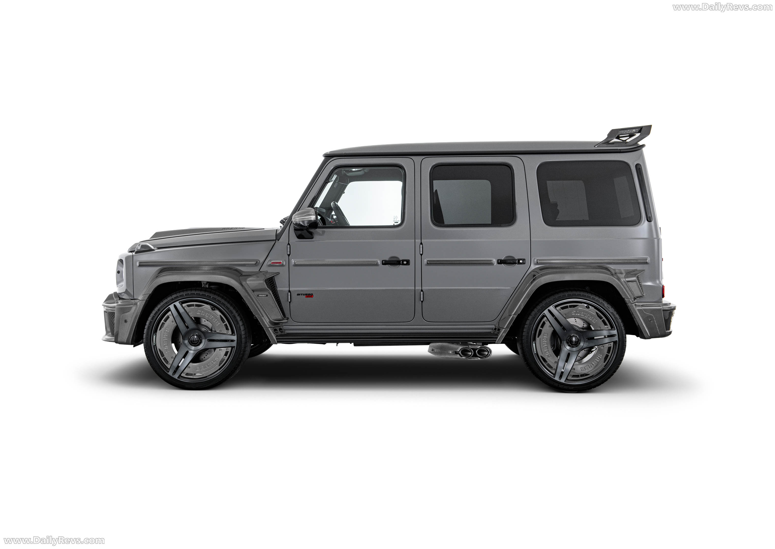 2026 Brabus 900 Rocket Edition Stealth Gray Side View
