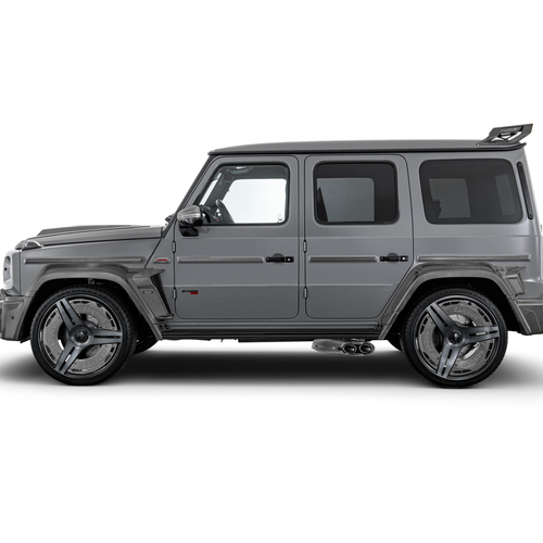 2026 Brabus 900 Rocket Edition Stealth Gray Side View