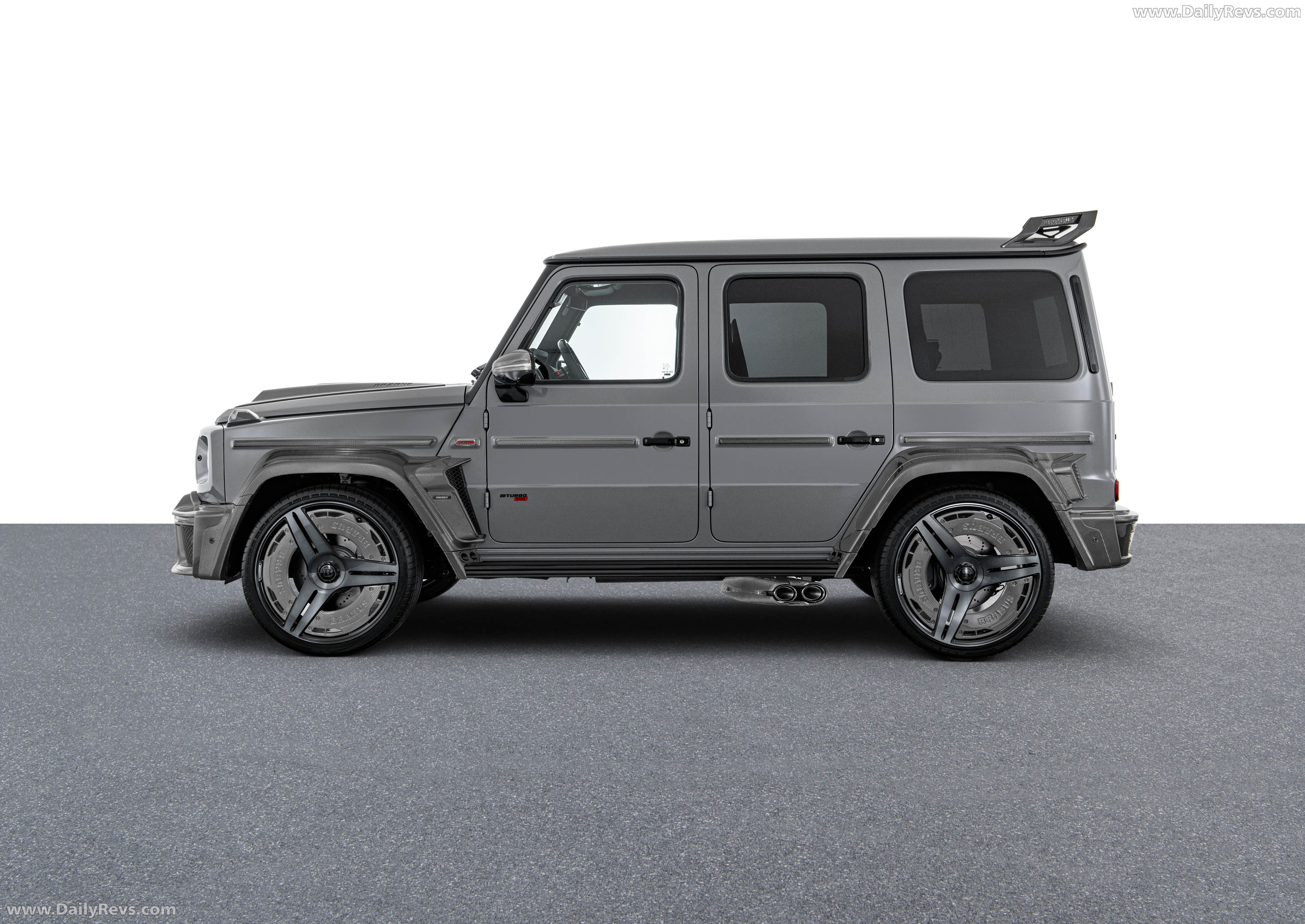 2026 Brabus 900 Rocket Edition Stealth Gray Side View