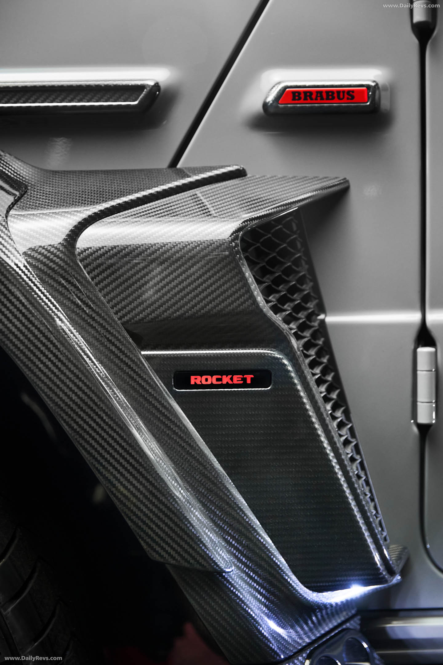 2026 Brabus 900 Rocket Edition Stealth Gray Exterior