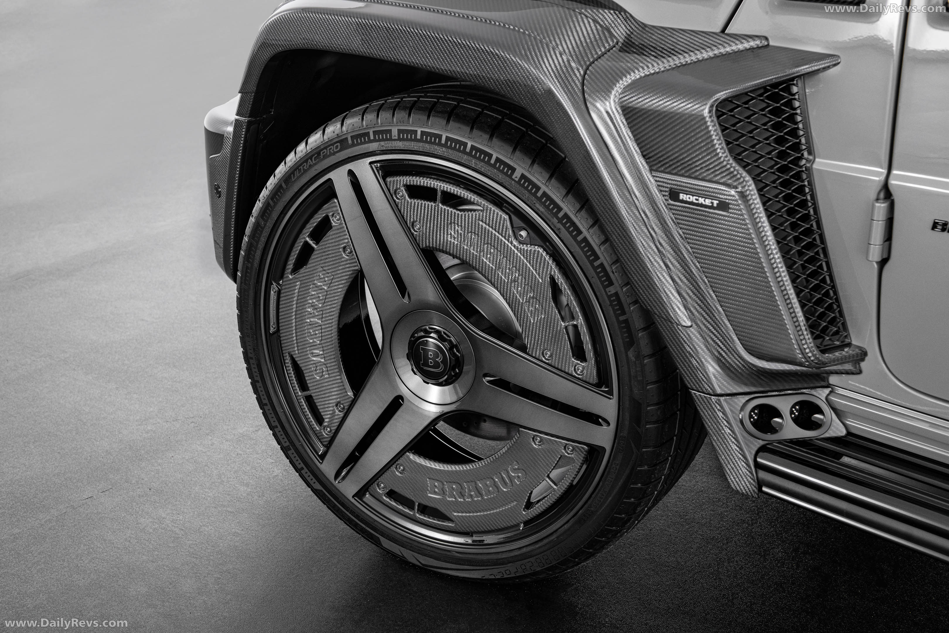 2026 Brabus 900 Rocket Edition Stealth Gray Exterior