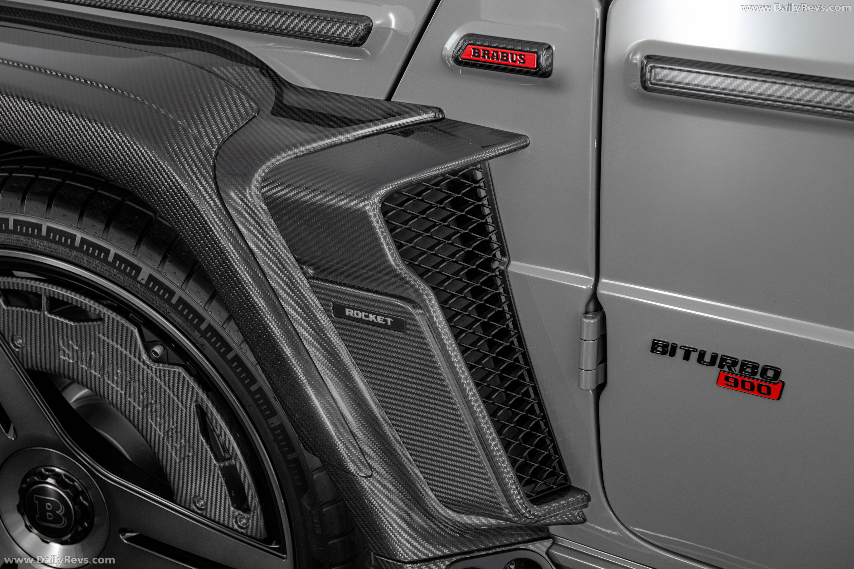 2026 Brabus 900 Rocket Edition Stealth Gray Exterior