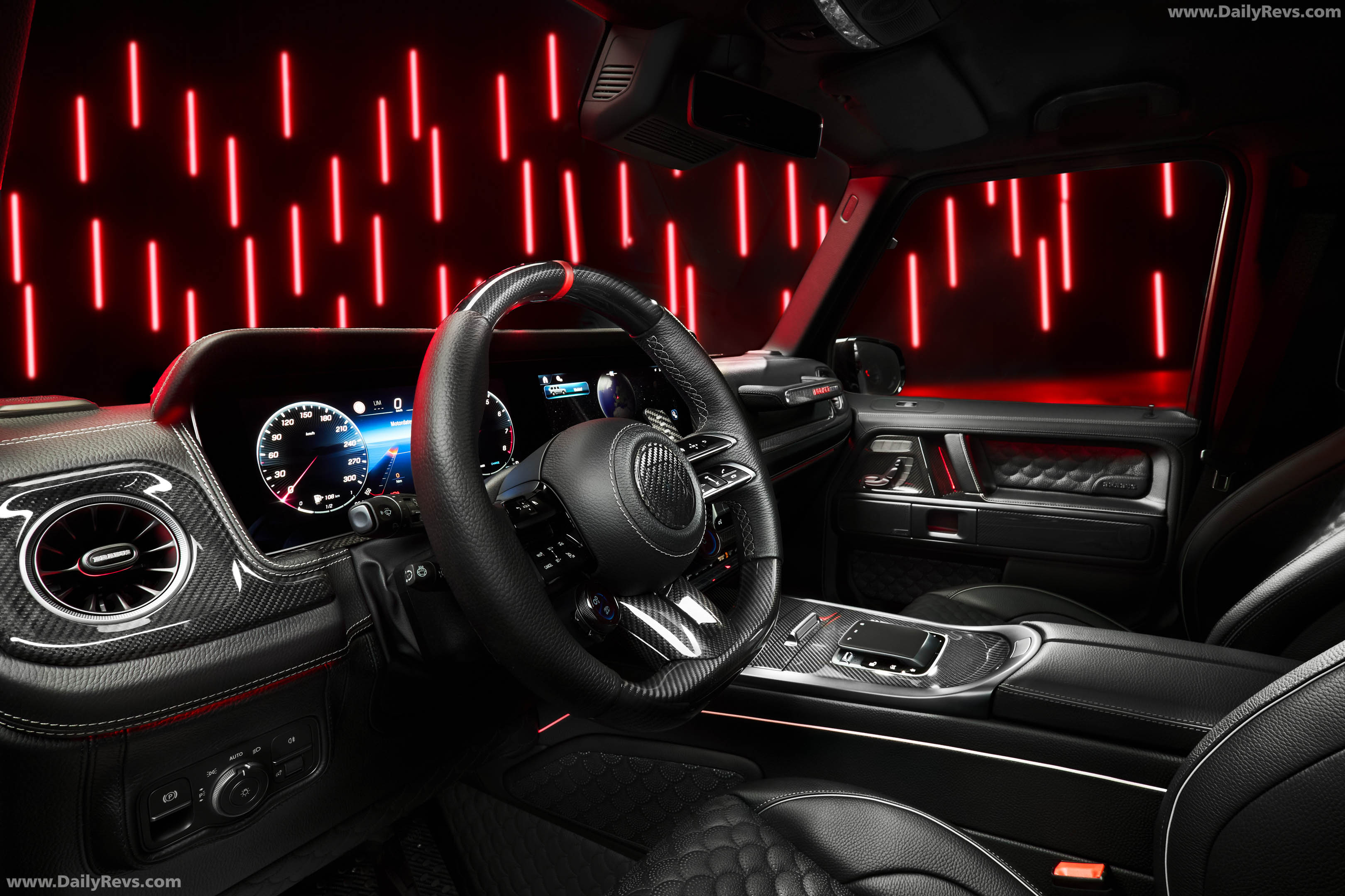 2026 Brabus 900 Rocket Edition Stealth Gray Interior