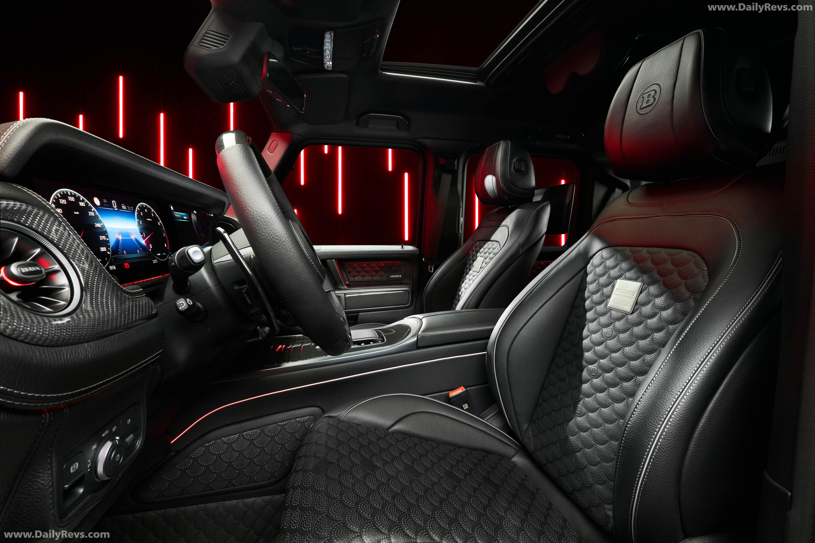 2026 Brabus 900 Rocket Edition Stealth Gray Interior