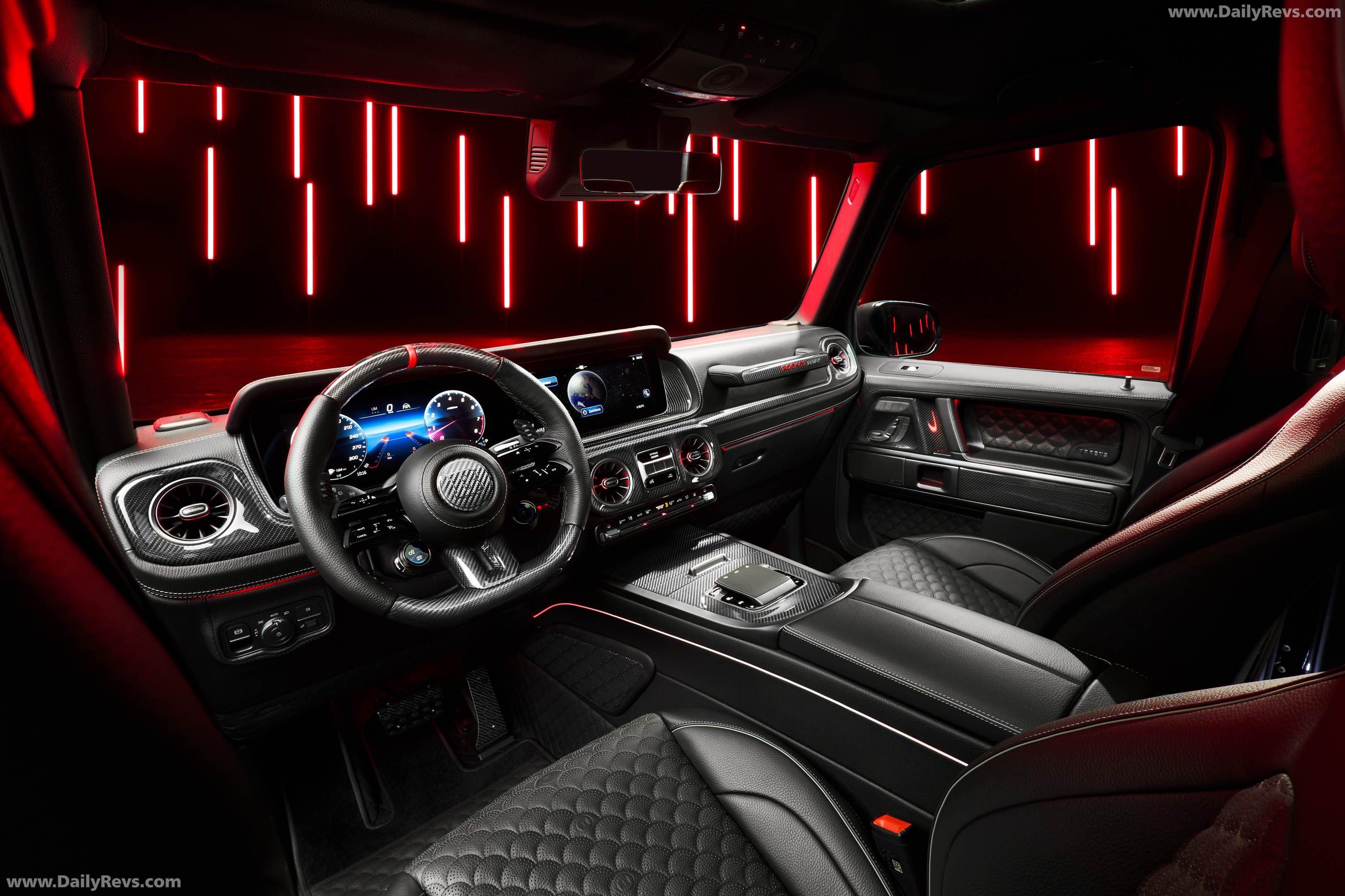 2026 Brabus 900 Rocket Edition Stealth Gray Interior