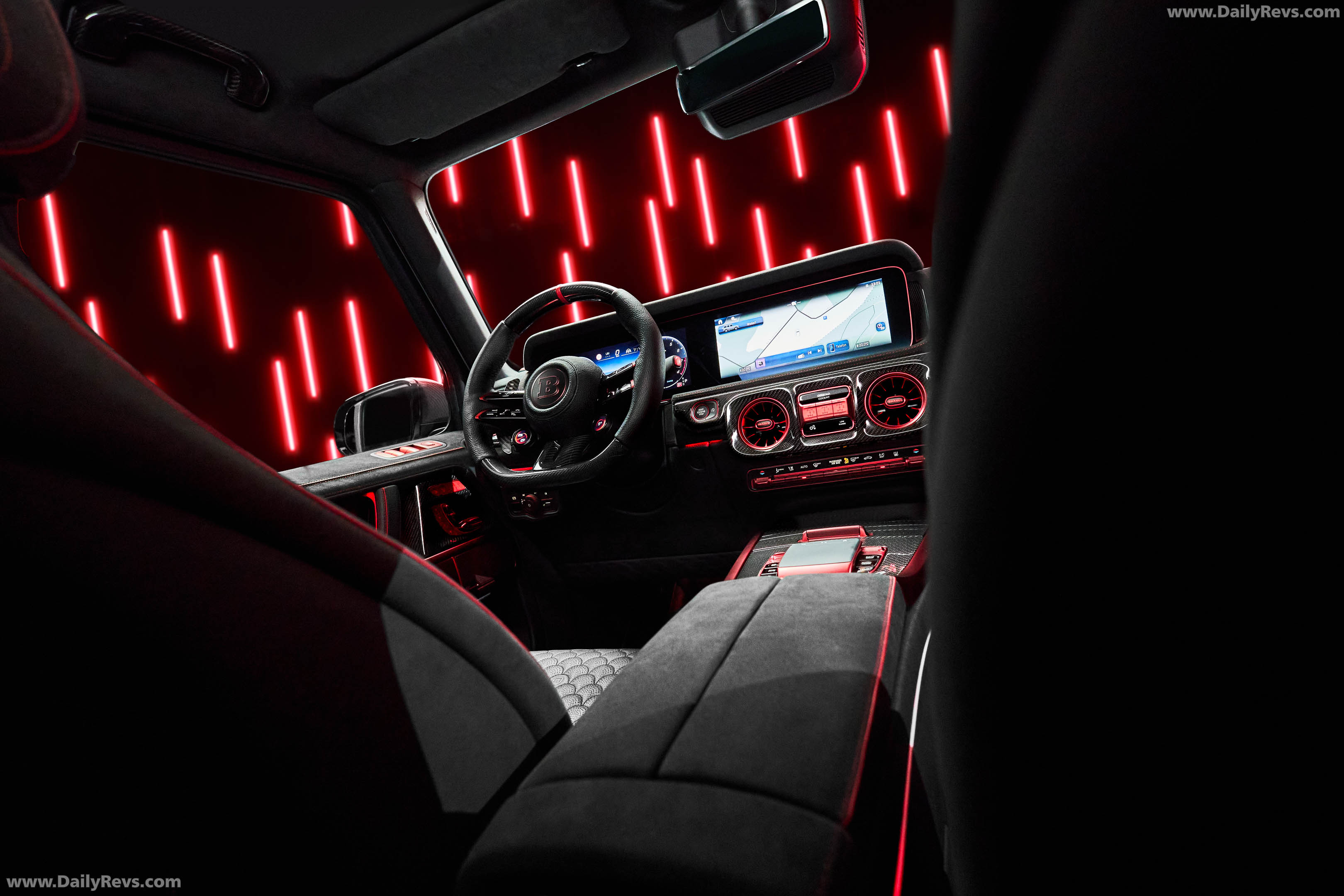 2026 Brabus 900 Rocket Edition Stealth Gray Interior