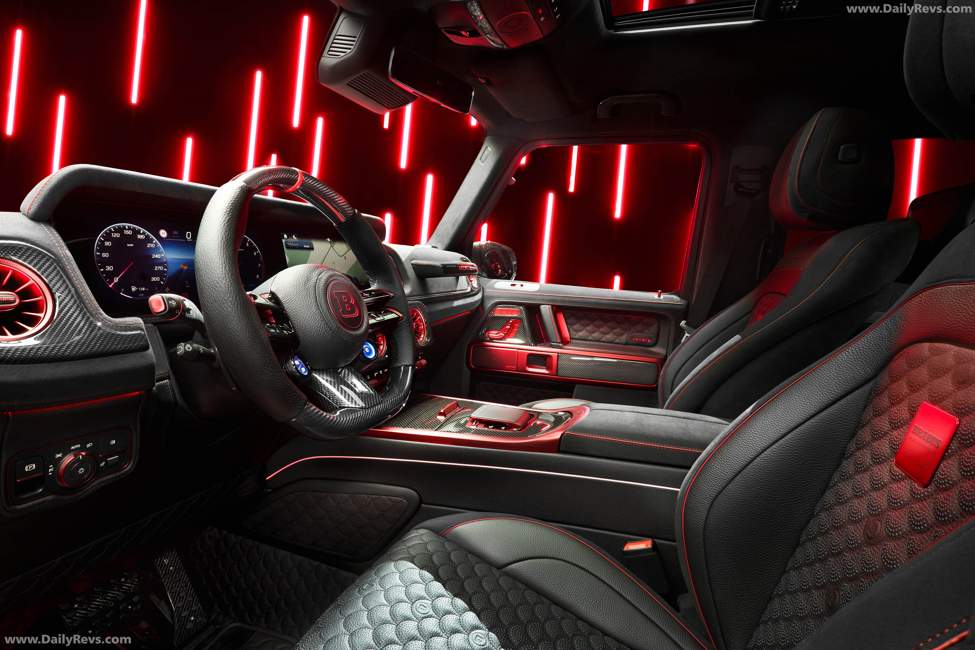 2026 Brabus 900 Rocket Edition Stealth Gray Interior