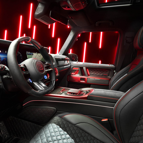 2026 Brabus 900 Rocket Edition Stealth Gray Interior