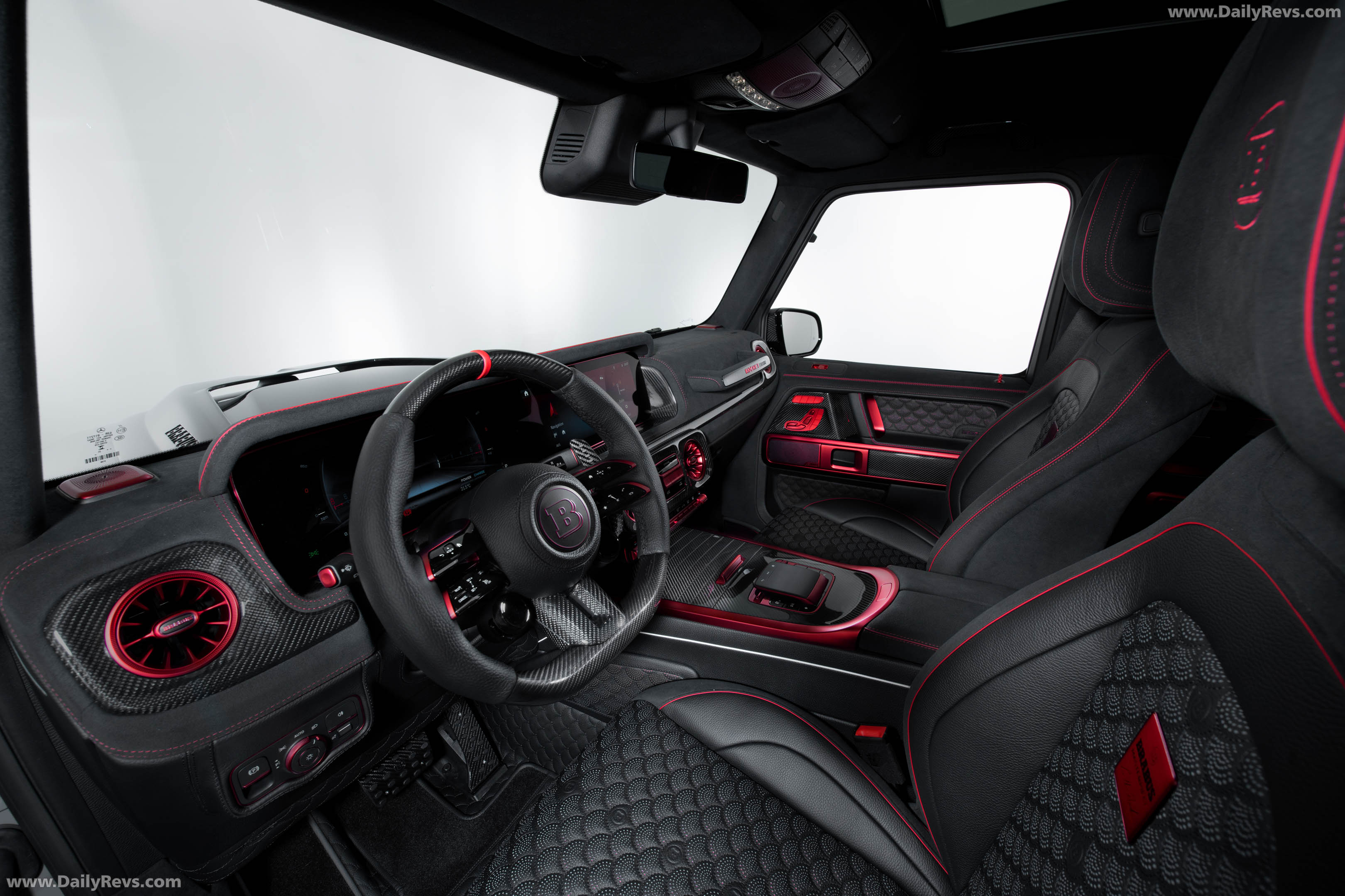 2026 Brabus 900 Rocket Edition Stealth Gray Interior
