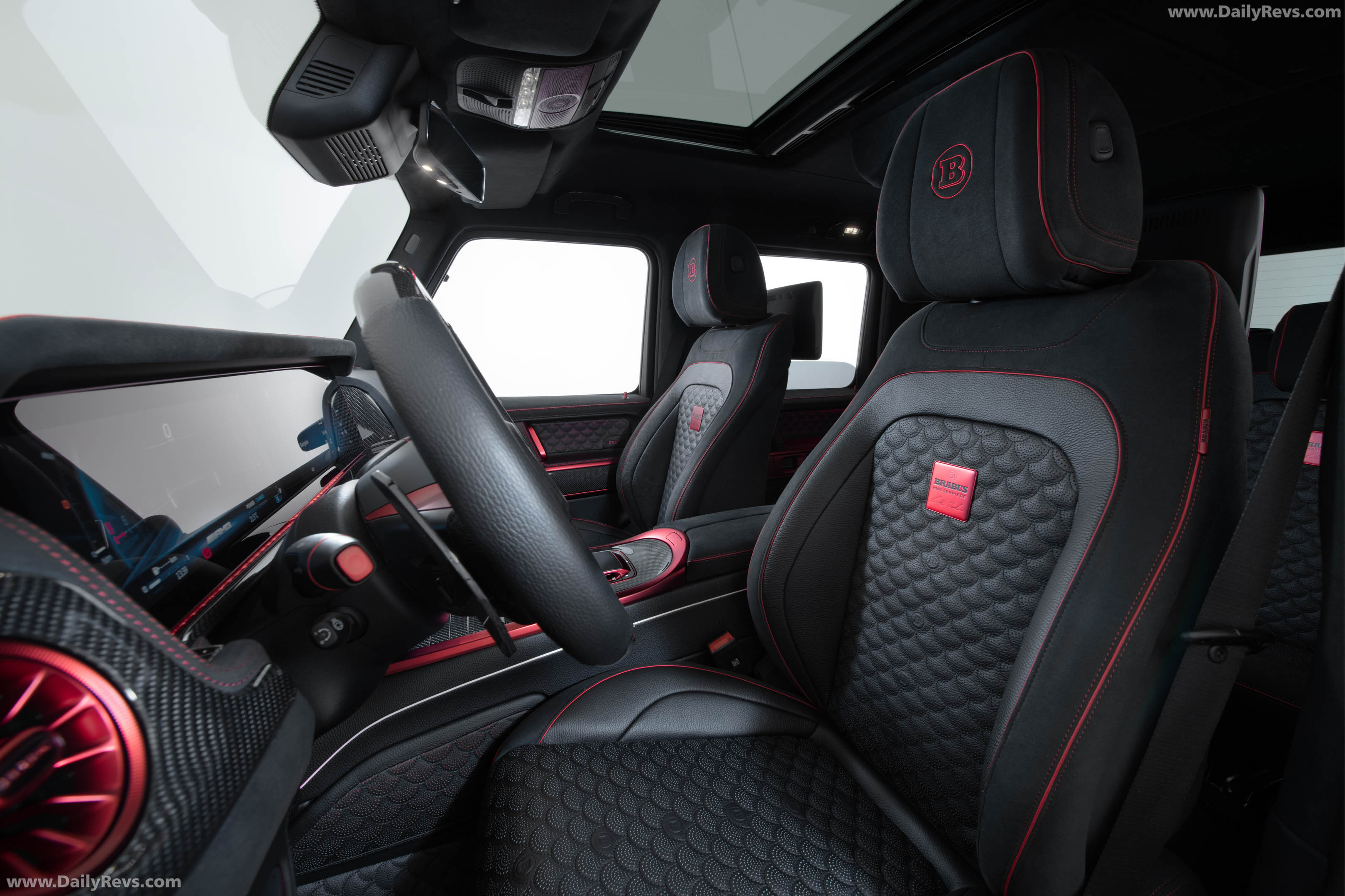 2026 Brabus 900 Rocket Edition Stealth Gray Interior