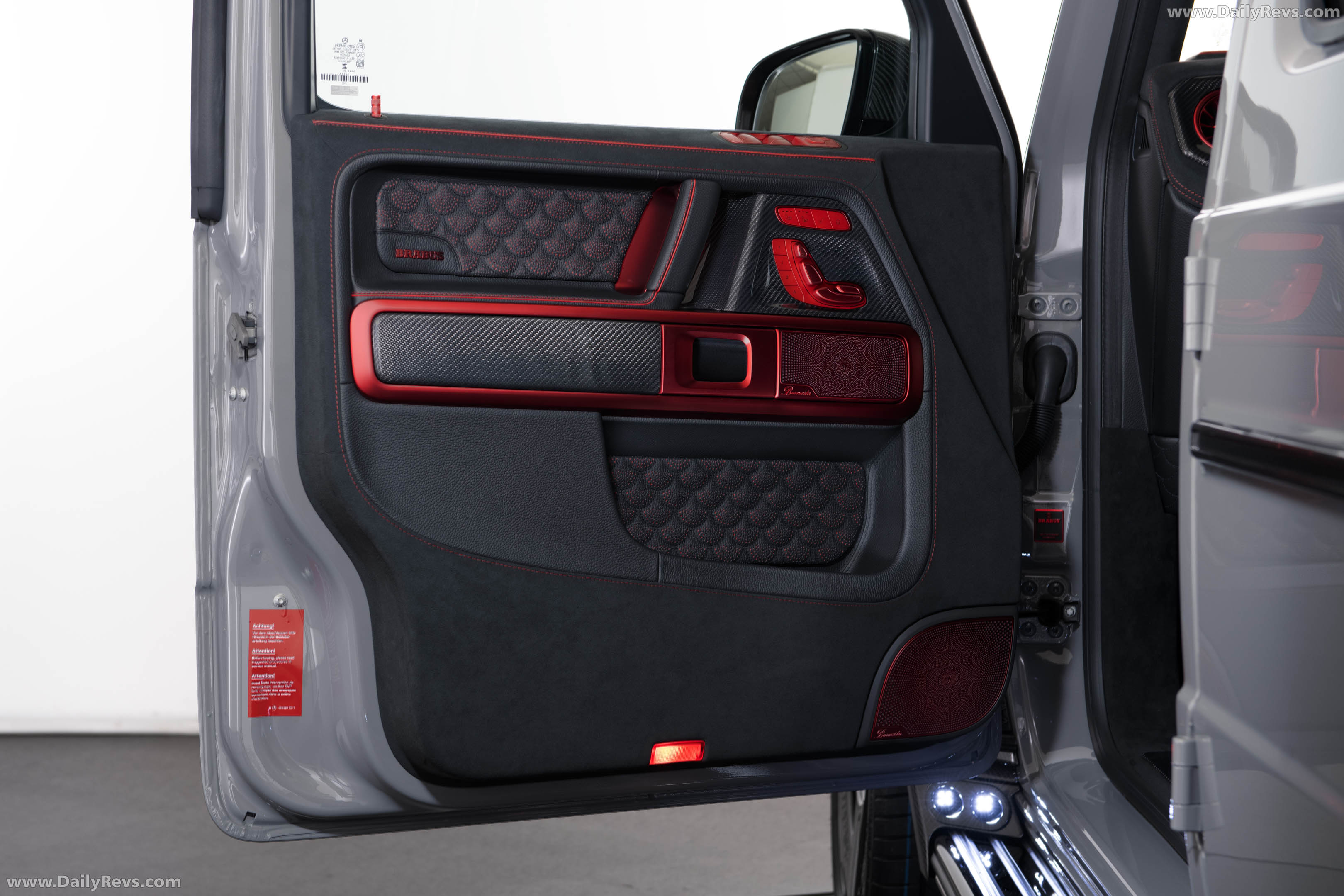 2026 Brabus 900 Rocket Edition Stealth Gray Interior