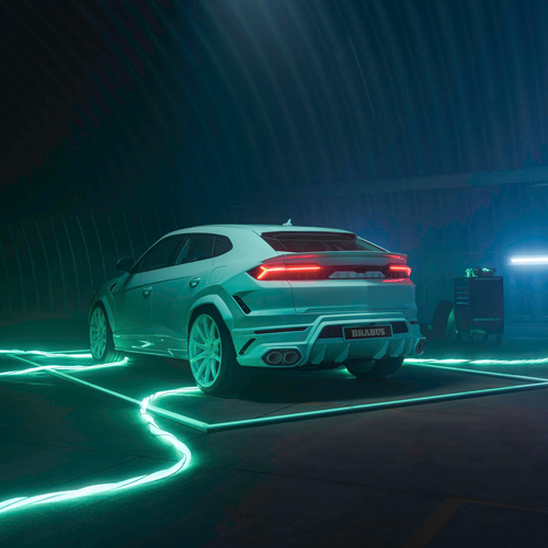 2026 Brabus 900 Mint Urus SE Rear View