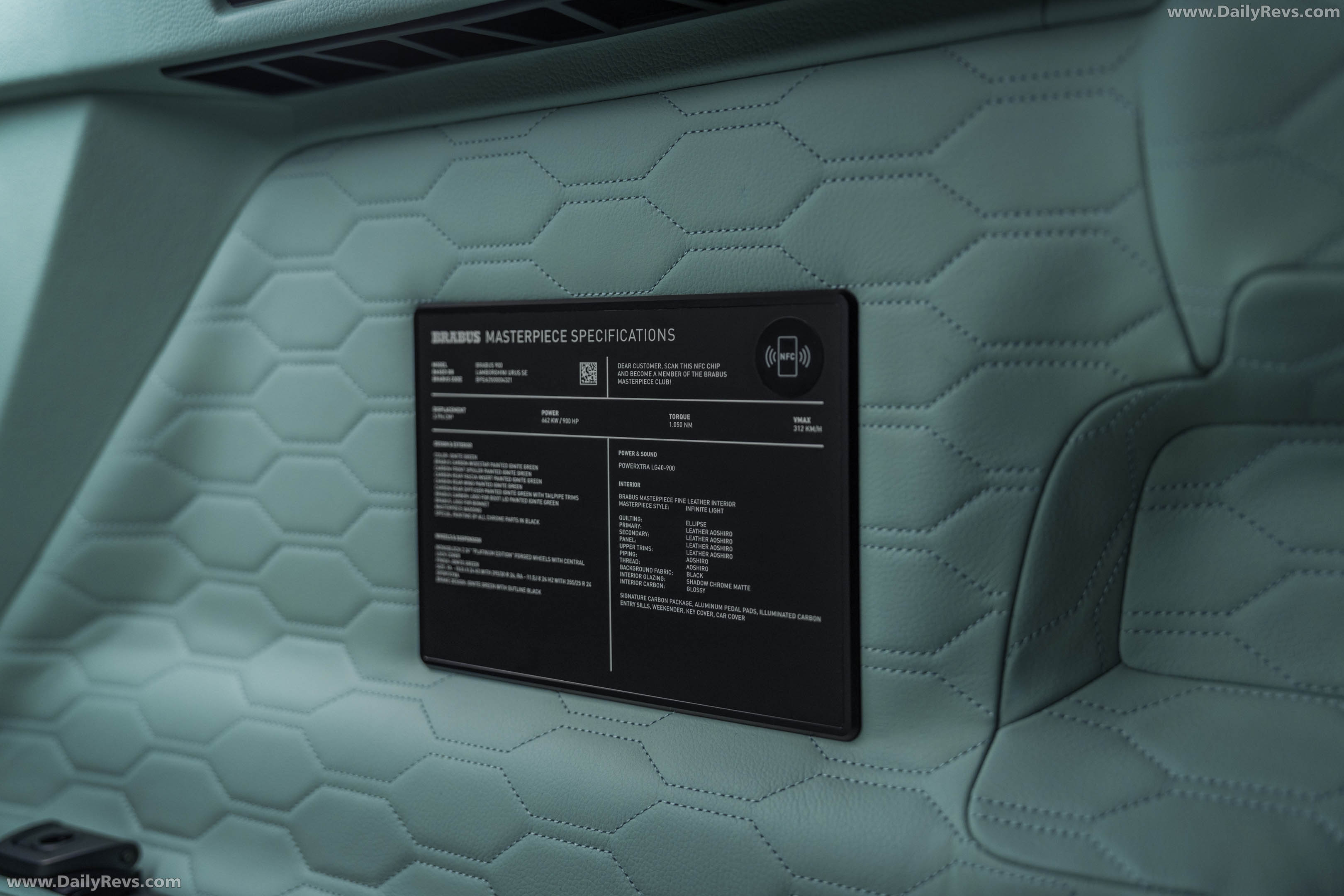 2026 Brabus 900 Mint Urus SE Interior