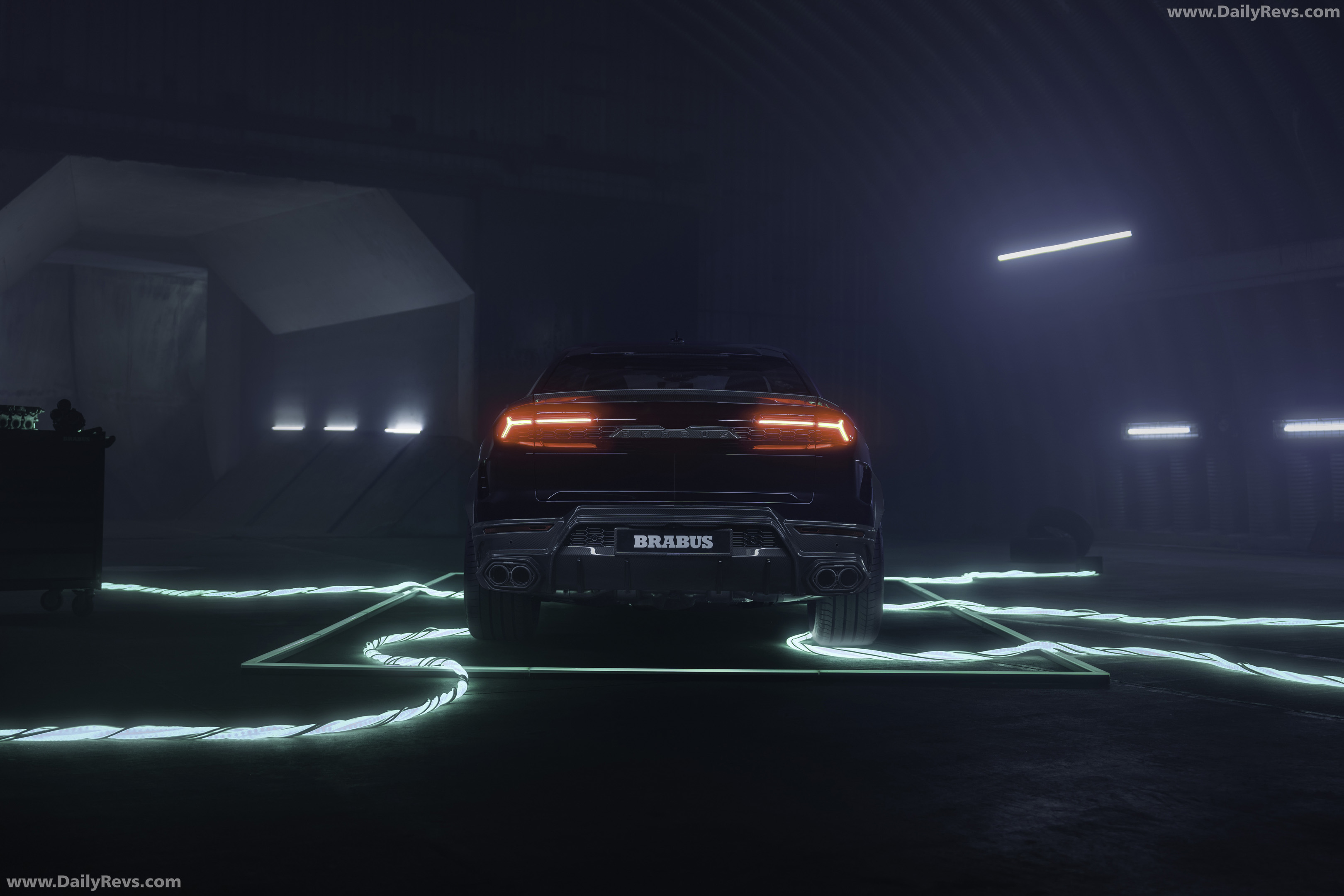 2026 Brabus 900 Superblack Urus SE Rear View