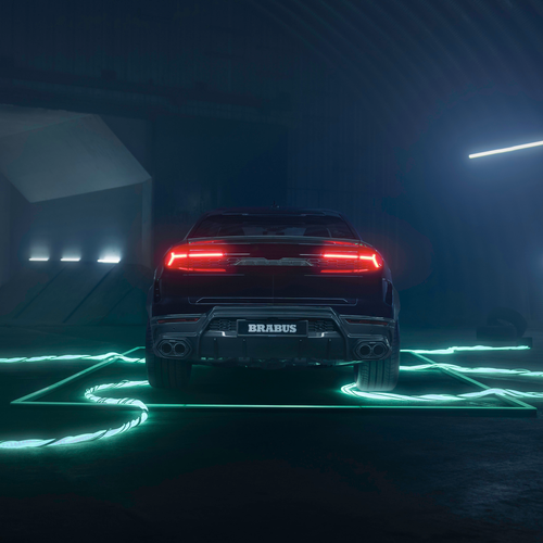 2026 Brabus 900 Superblack Urus SE Rear View