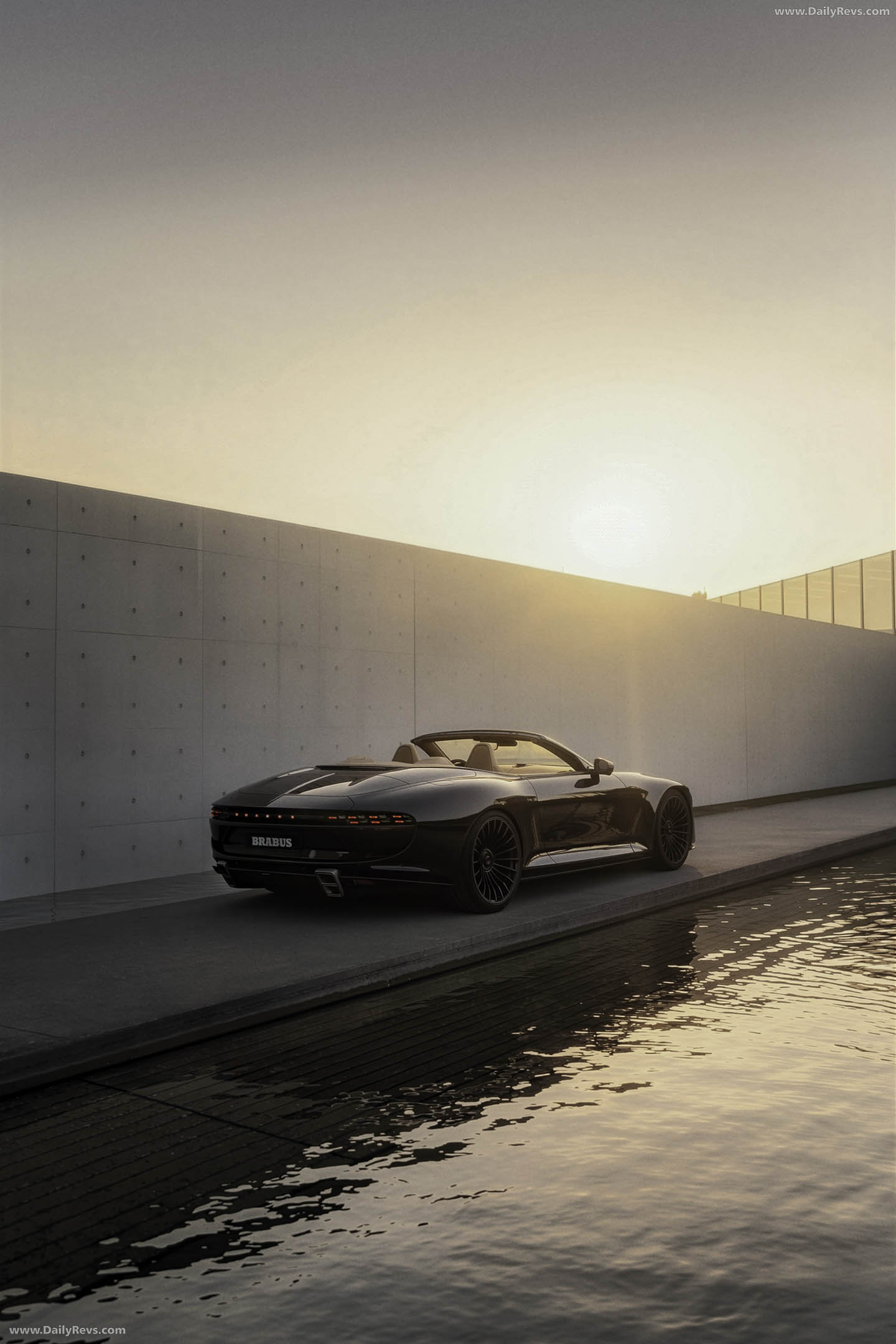 2027 Brabus Bodo Cabriolet Rear View