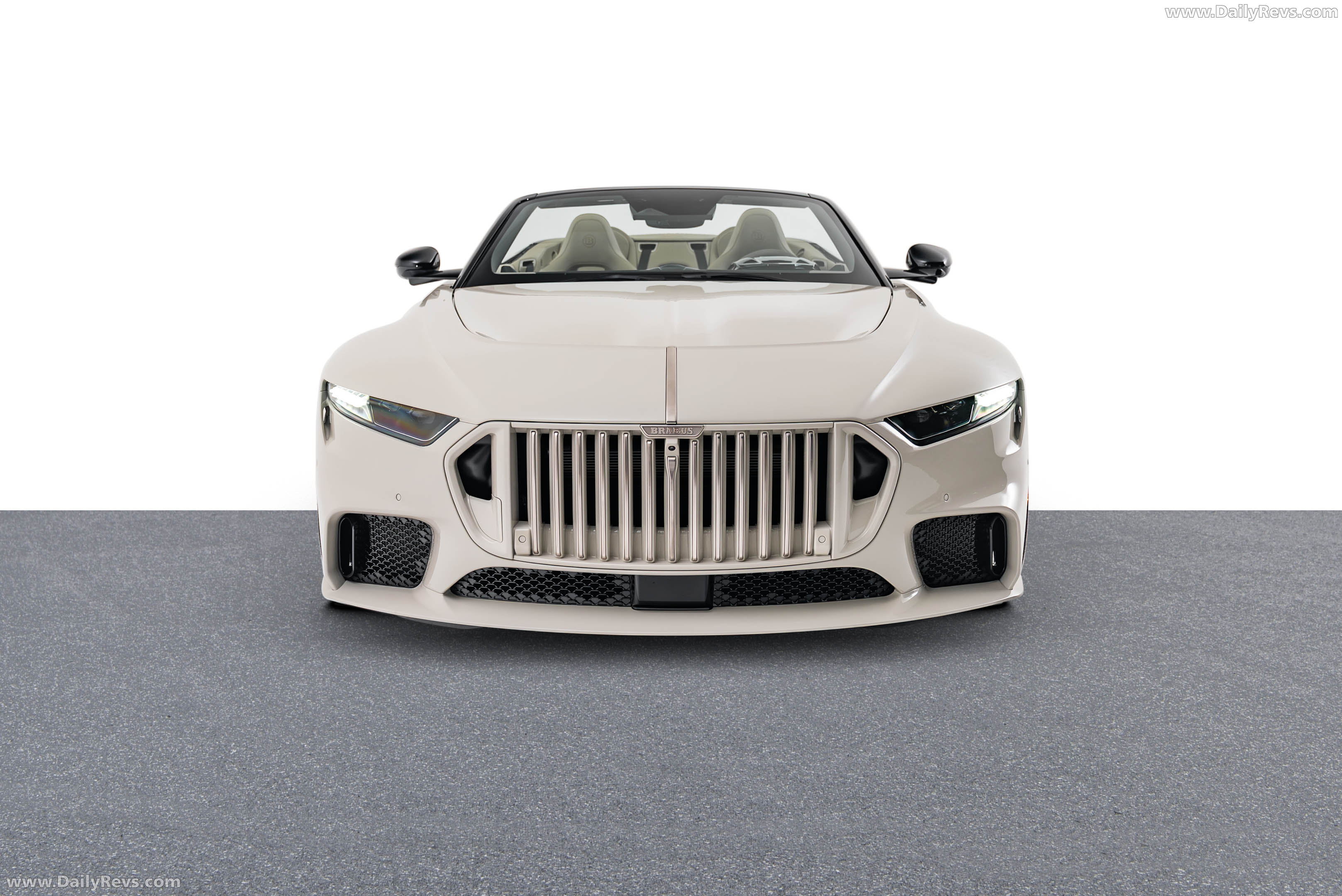 2027 Brabus Bodo Cabriolet Silk Stone Front View