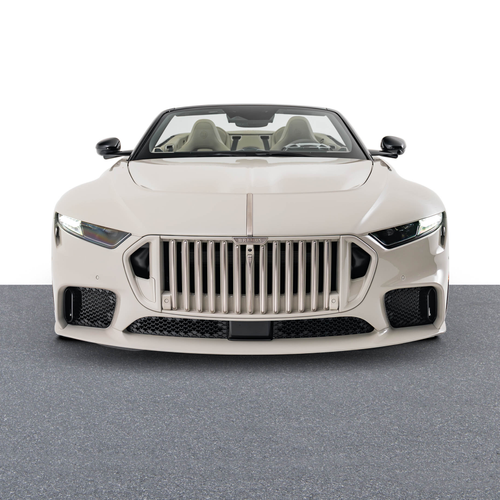 2027 Brabus Bodo Cabriolet Silk Stone Front View