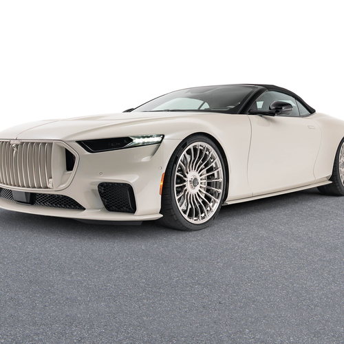 2027 Brabus Bodo Cabriolet Silk Stone Front View