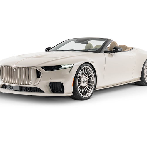 2027 Brabus Bodo Cabriolet Silk Stone Front View