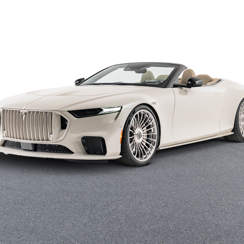 2027 Brabus Bodo Cabriolet Silk Stone Front View