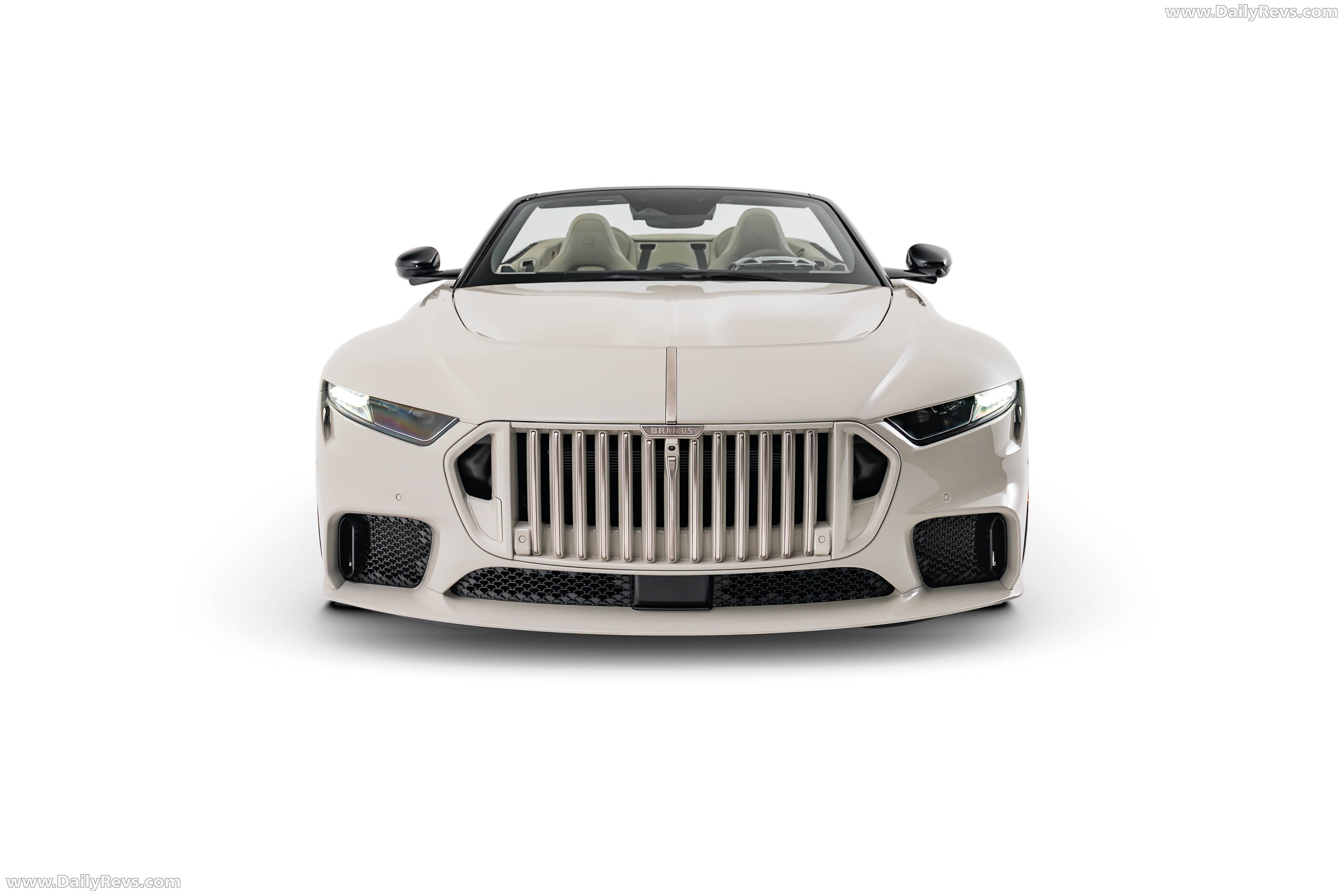 2027 Brabus Bodo Cabriolet Silk Stone Front View