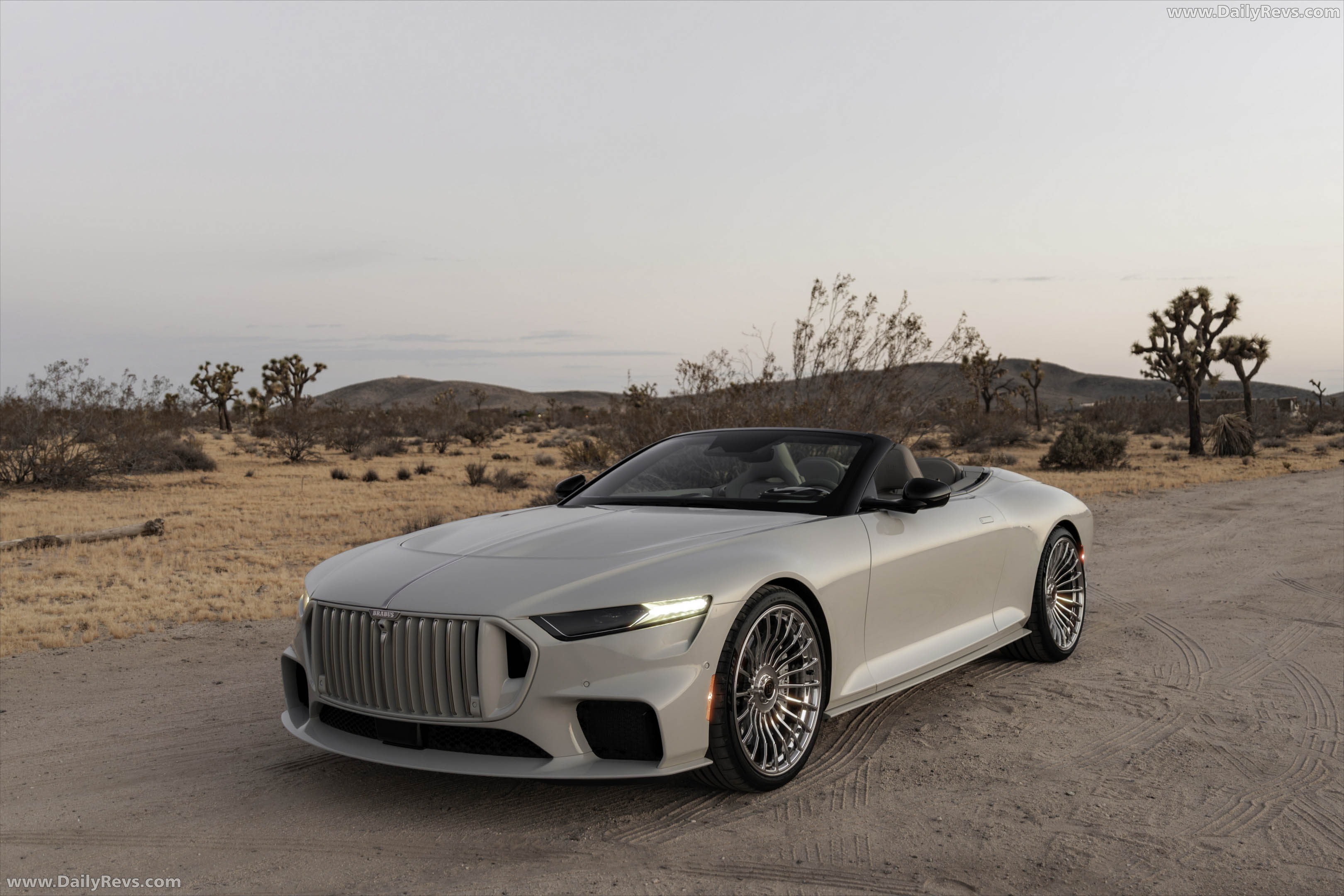 2027 Brabus Bodo Cabriolet Silk Stone Front View