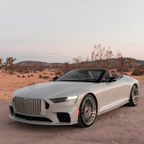 2027 Brabus Bodo Cabriolet Silk Stone Front View