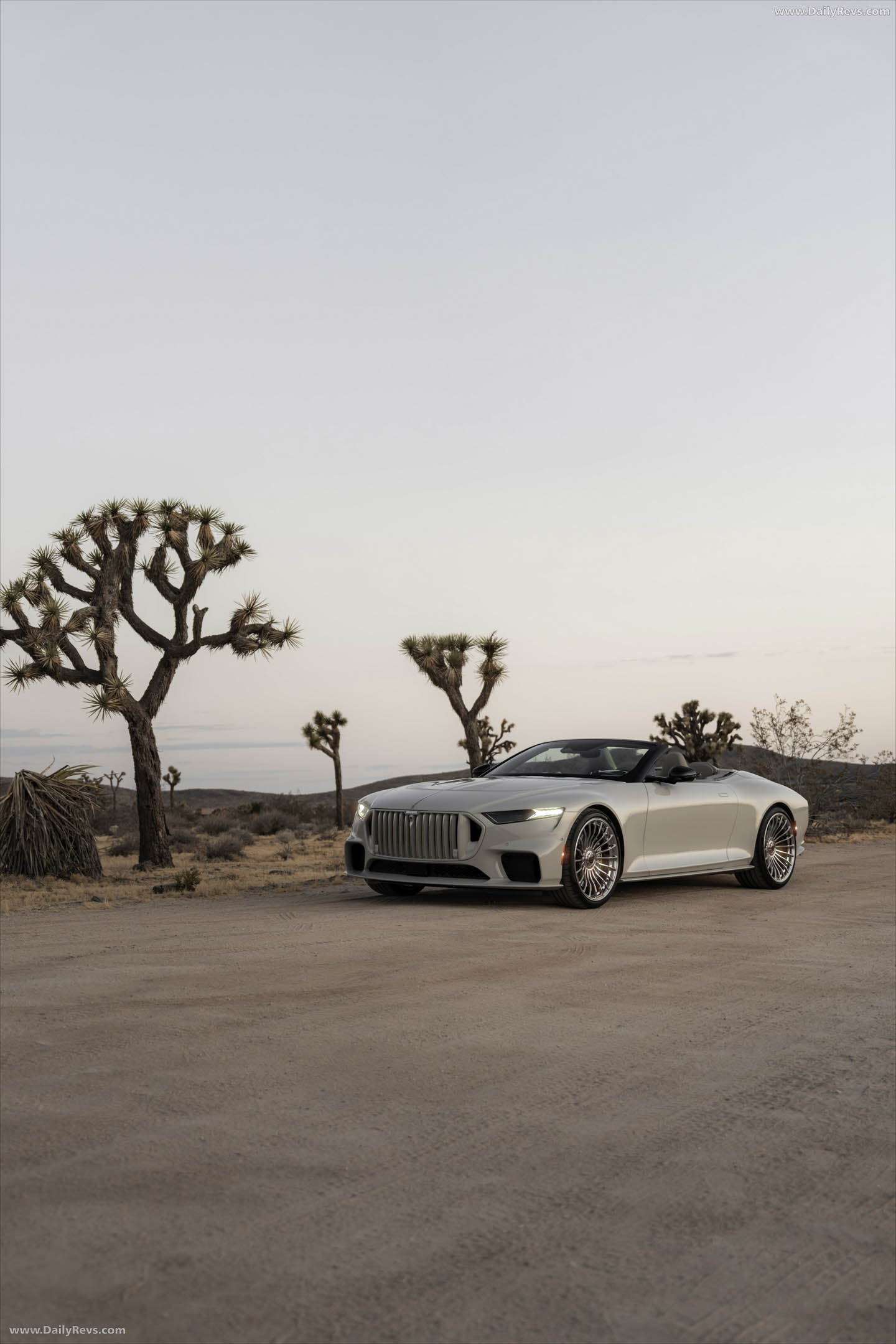 2027 Brabus Bodo Cabriolet Silk Stone Front View
