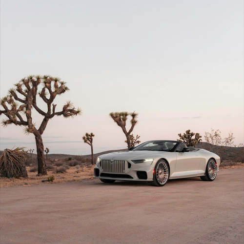 2027 Brabus Bodo Cabriolet Silk Stone Front View