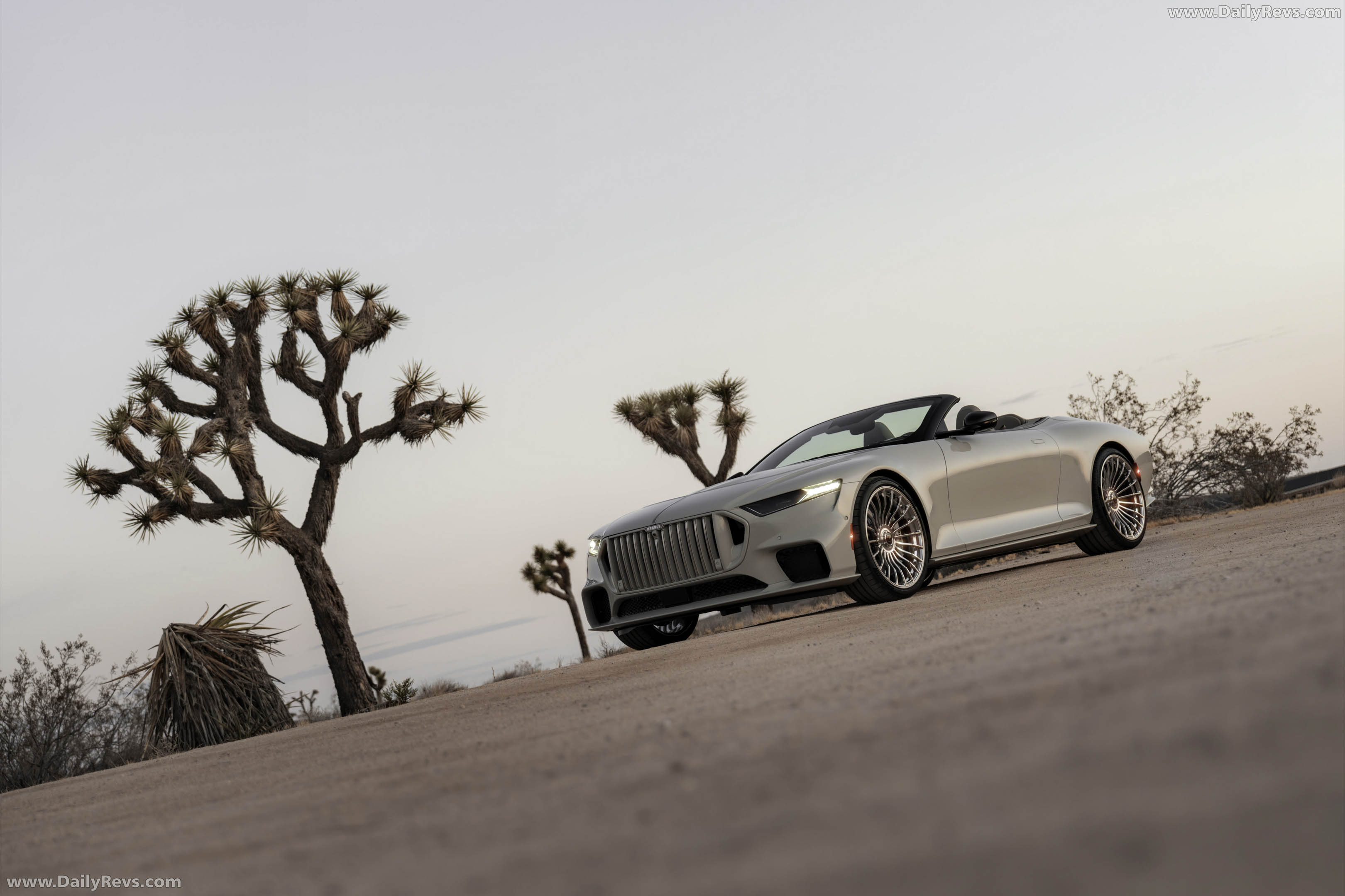 2027 Brabus Bodo Cabriolet Silk Stone Front View
