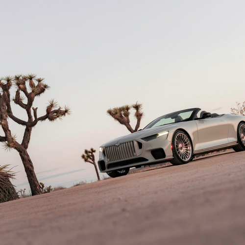 2027 Brabus Bodo Cabriolet Silk Stone Front View