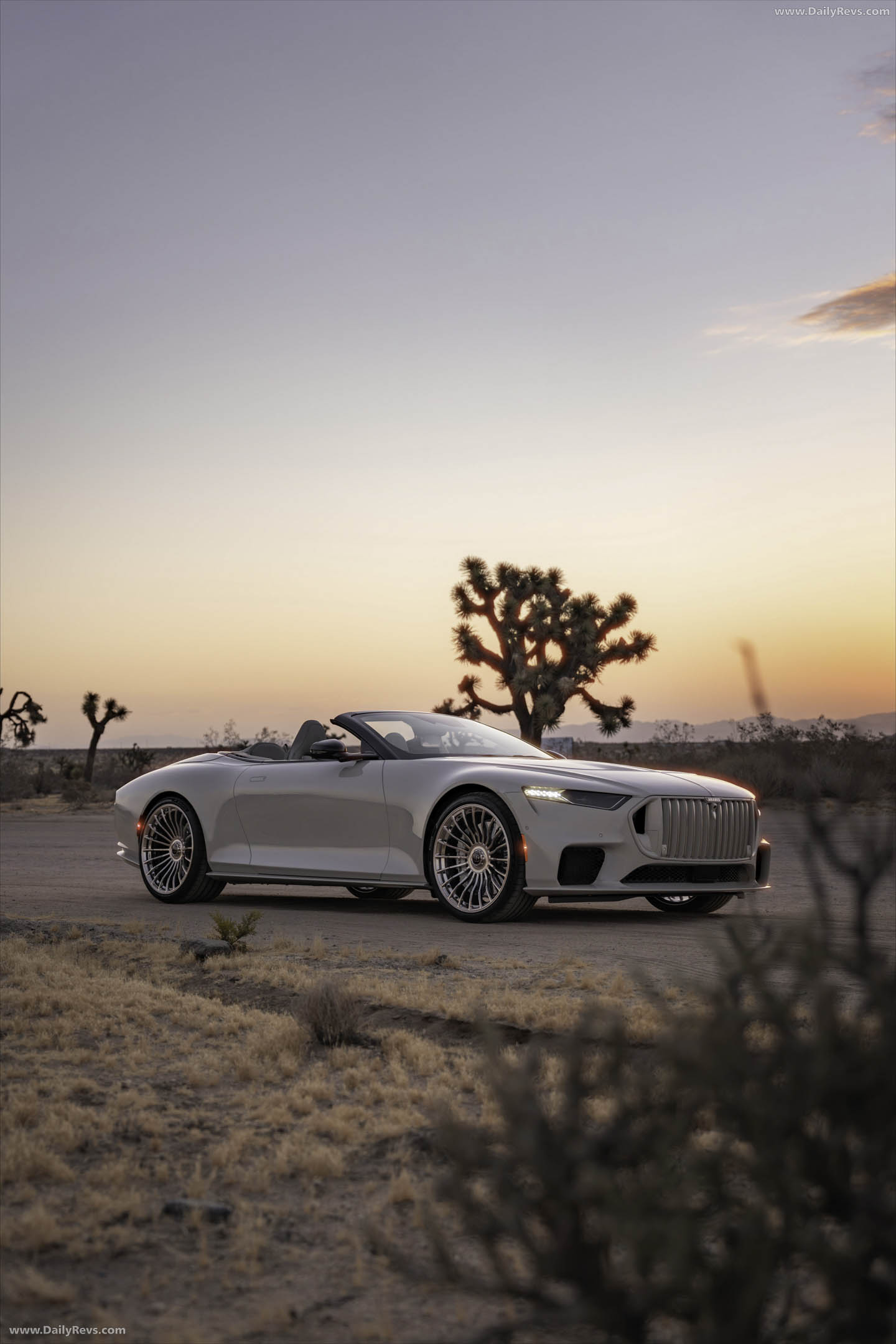 2027 Brabus Bodo Cabriolet Silk Stone Front View