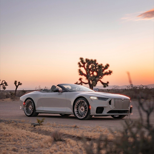 2027 Brabus Bodo Cabriolet Silk Stone Front View