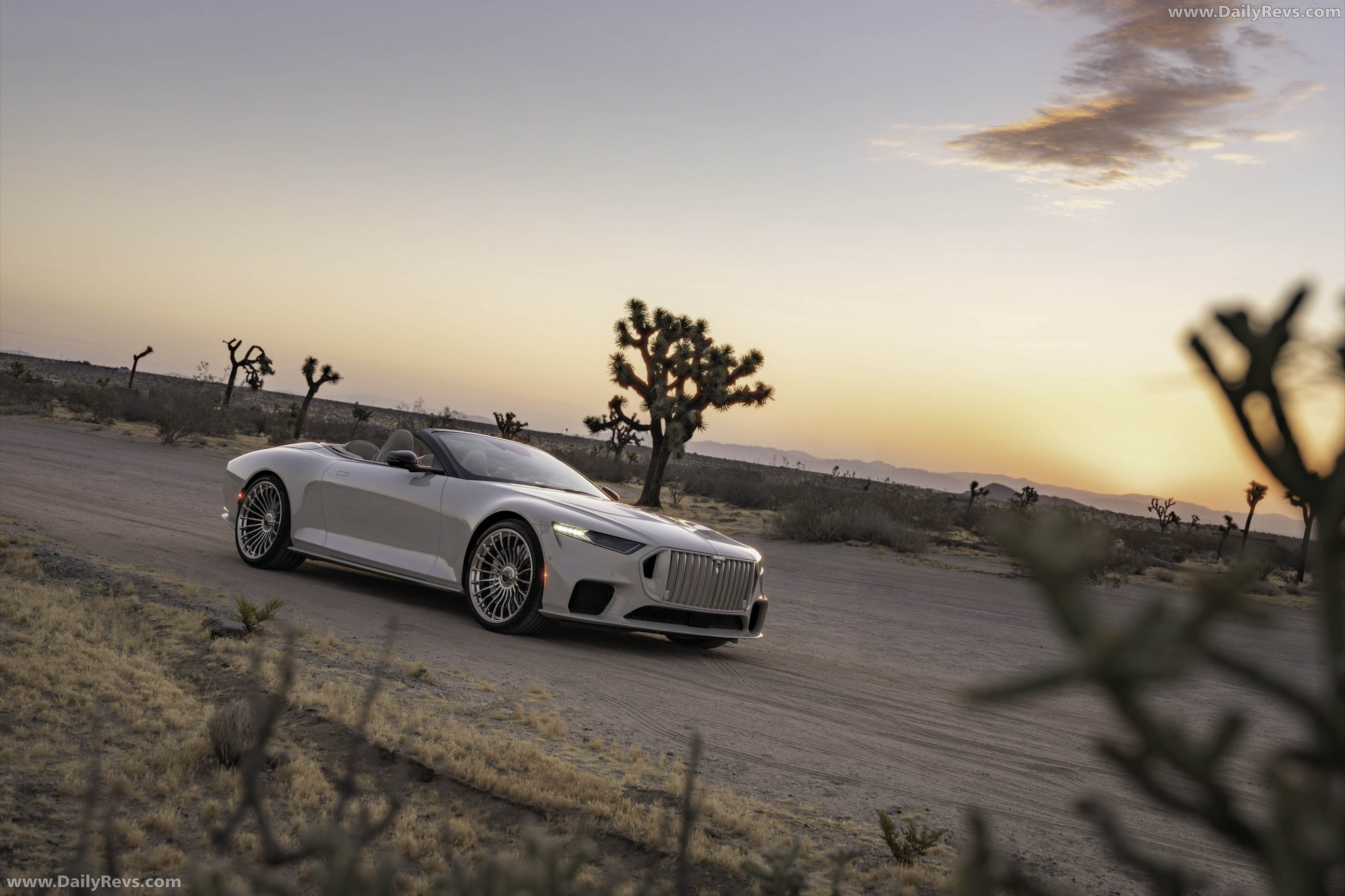 2027 Brabus Bodo Cabriolet Silk Stone Front View