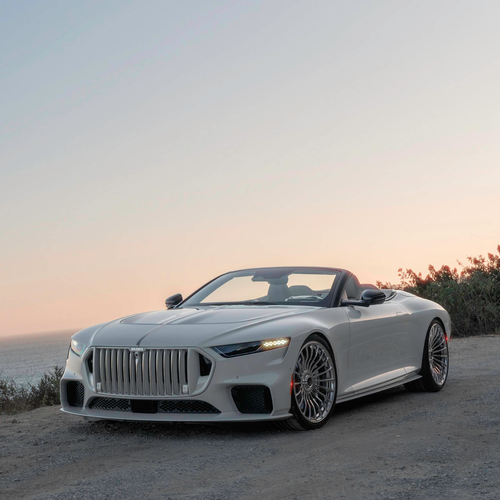 2027 Brabus Bodo Cabriolet Silk Stone Front View