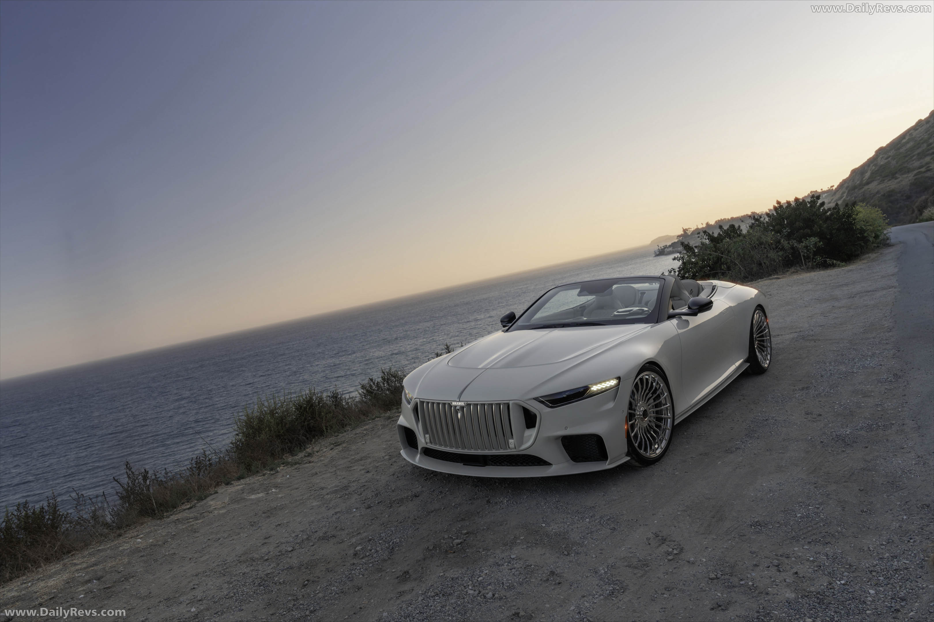 2027 Brabus Bodo Cabriolet Silk Stone Front View