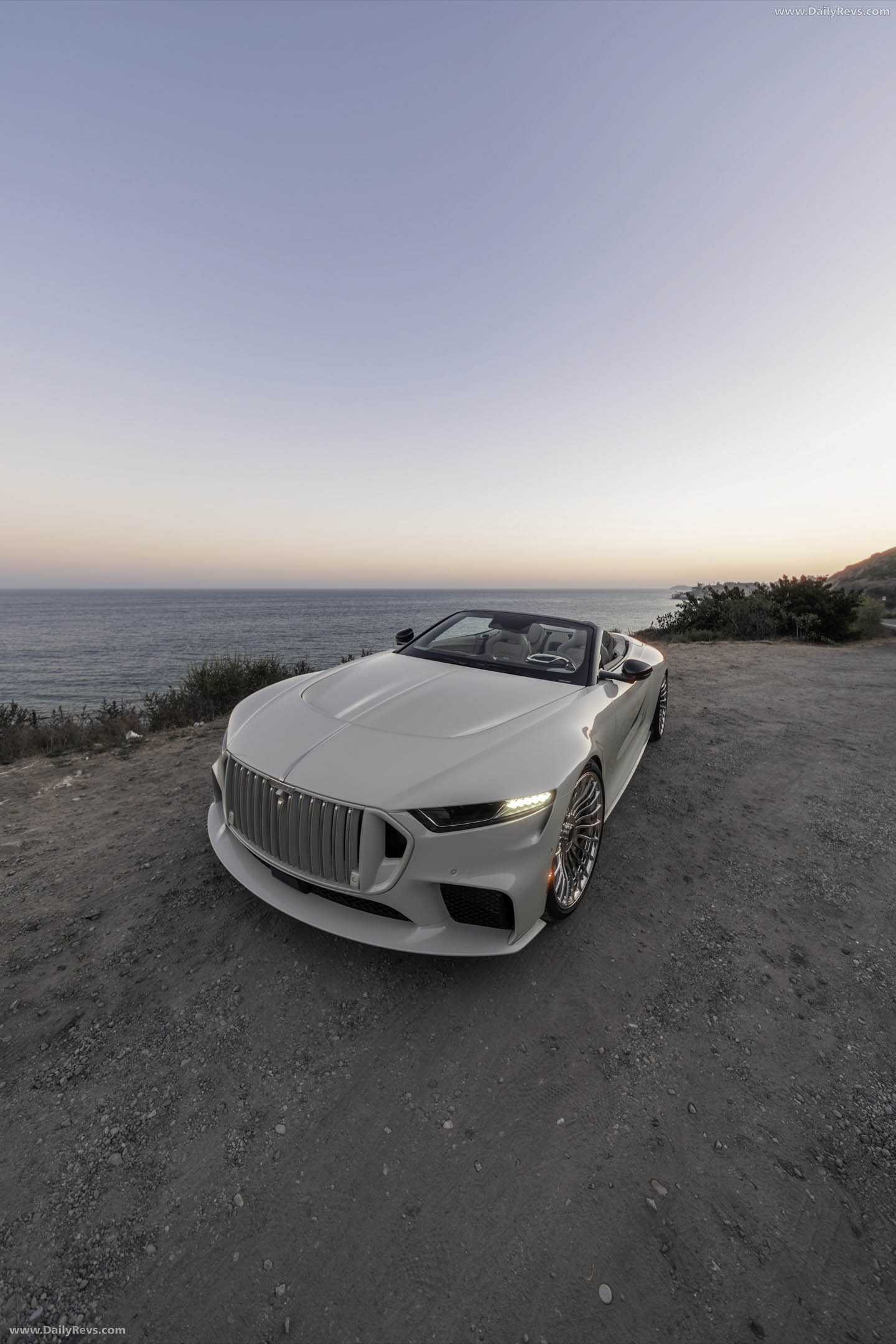 2027 Brabus Bodo Cabriolet Silk Stone Front View