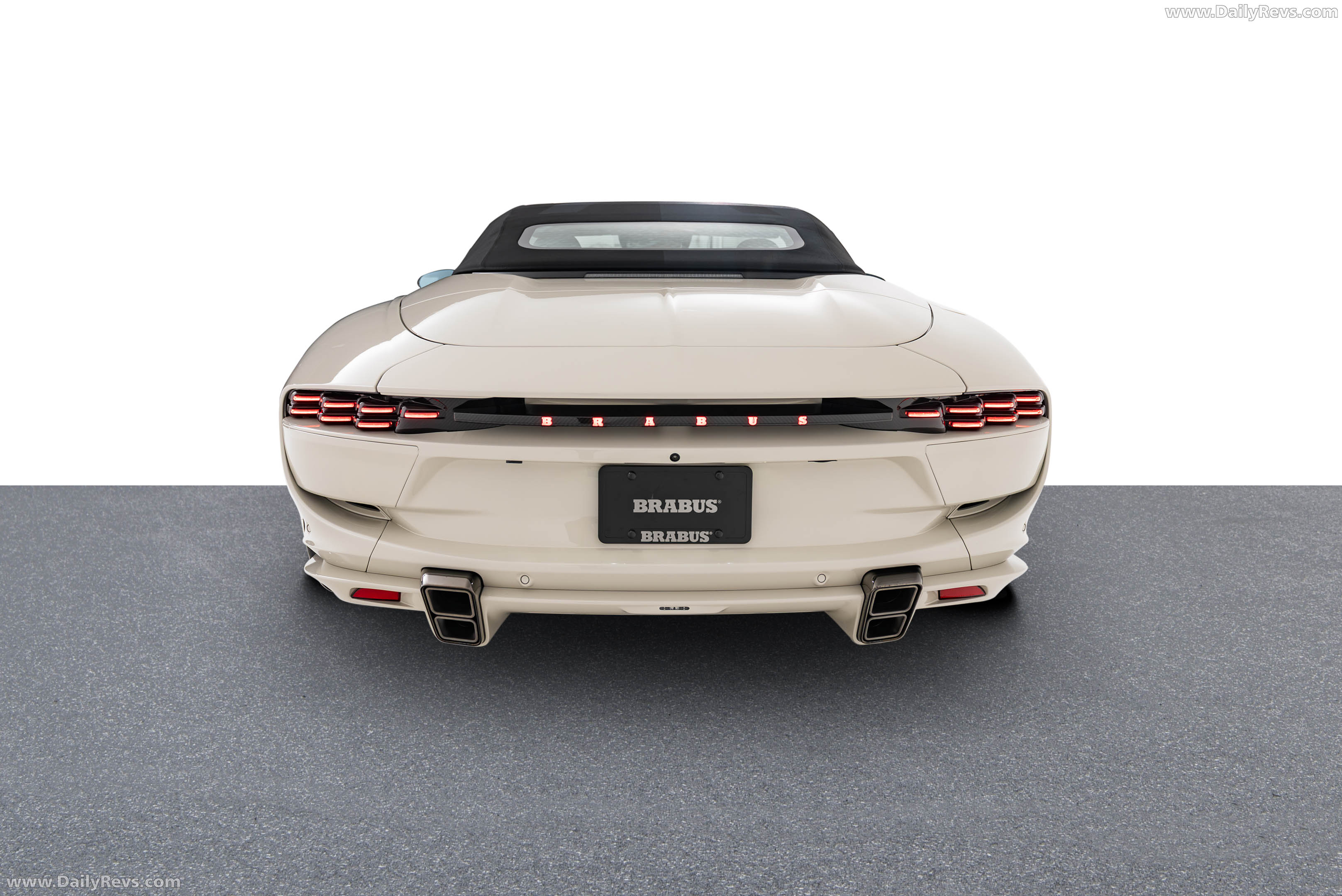 2027 Brabus Bodo Cabriolet Silk Stone Rear View