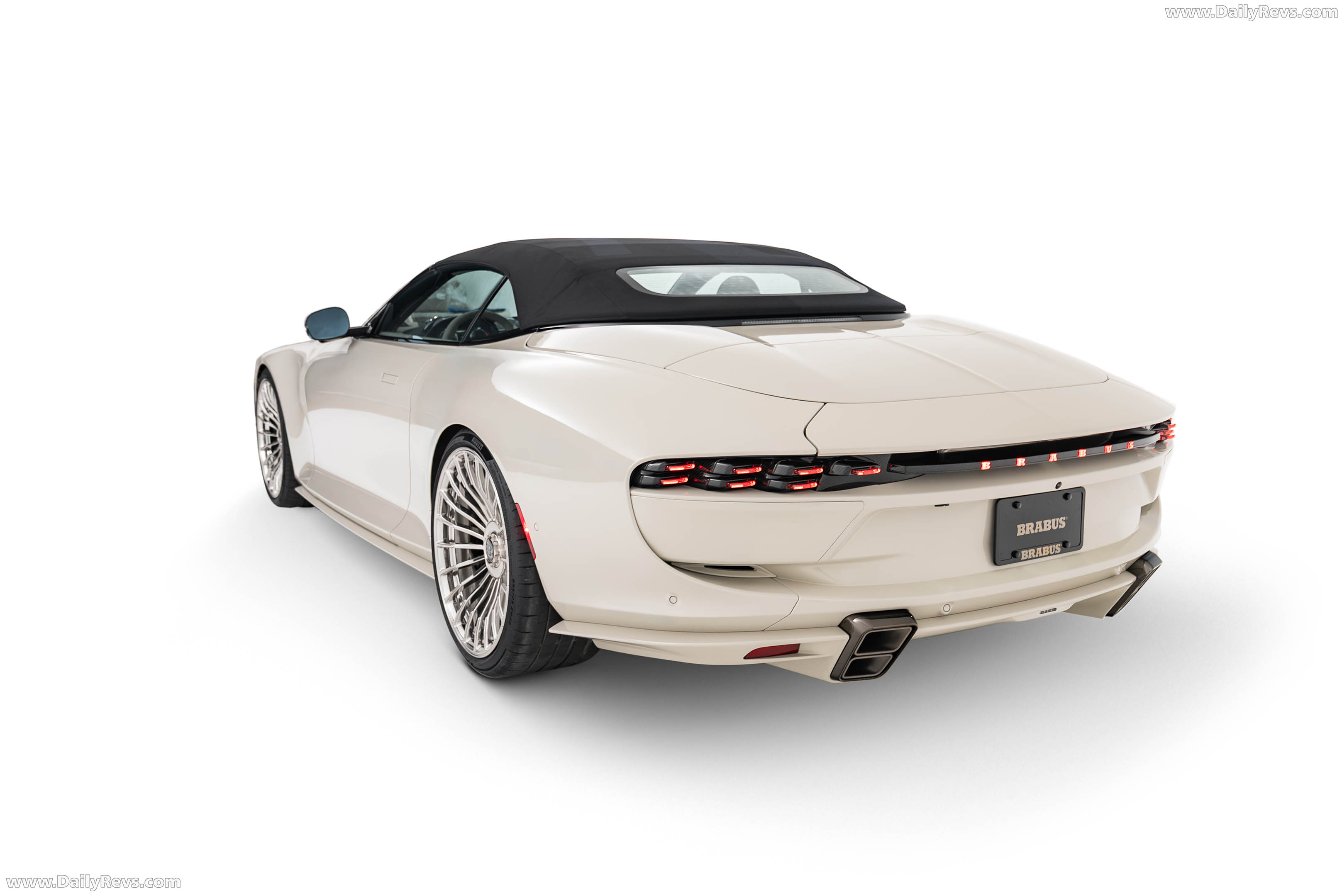 2027 Brabus Bodo Cabriolet Silk Stone Rear View