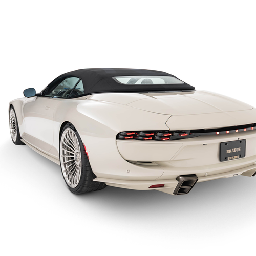 2027 Brabus Bodo Cabriolet Silk Stone Rear View