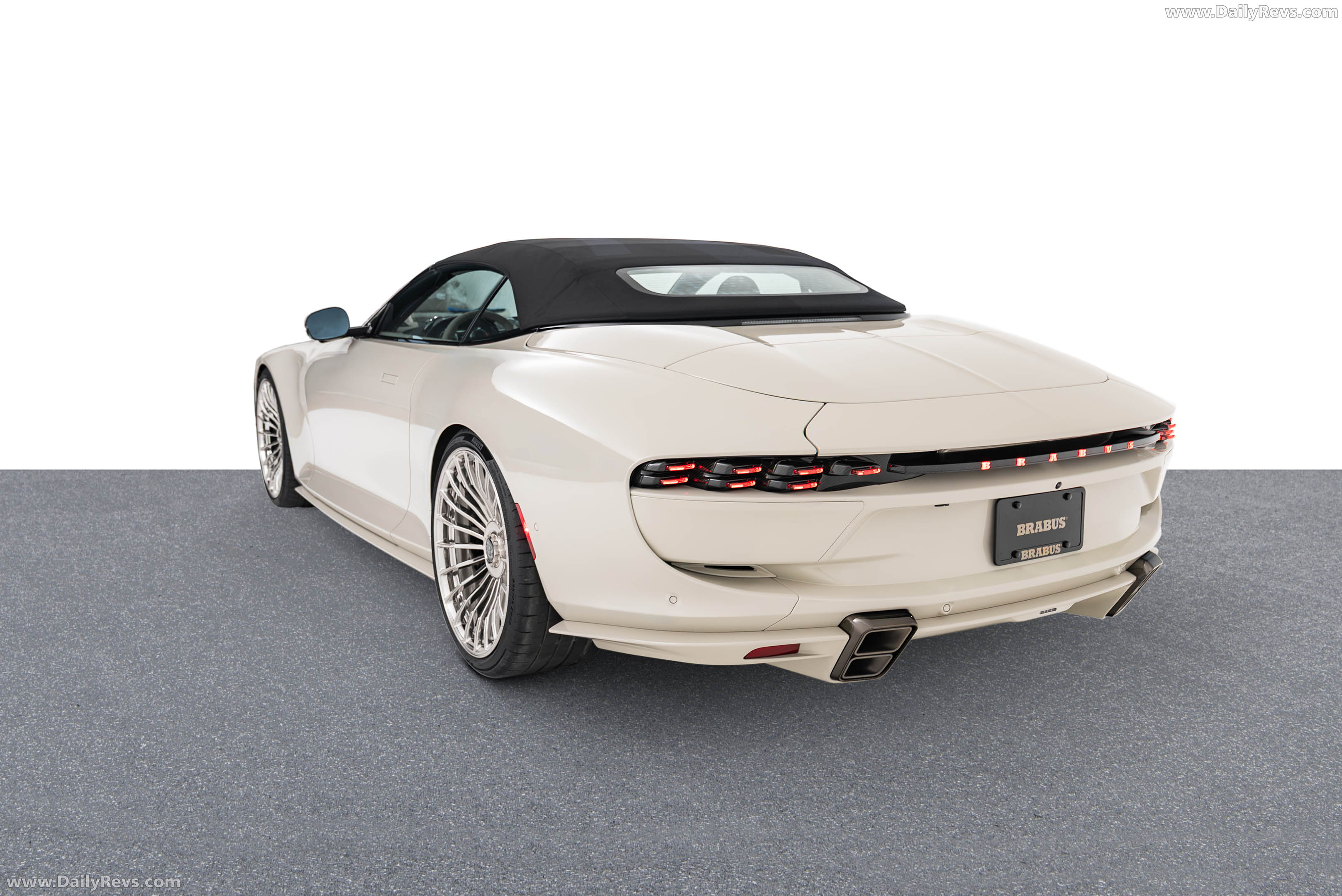 2027 Brabus Bodo Cabriolet Silk Stone Rear View