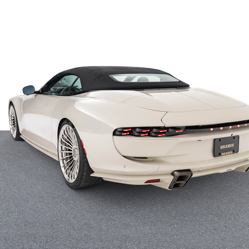 2027 Brabus Bodo Cabriolet Silk Stone Rear View