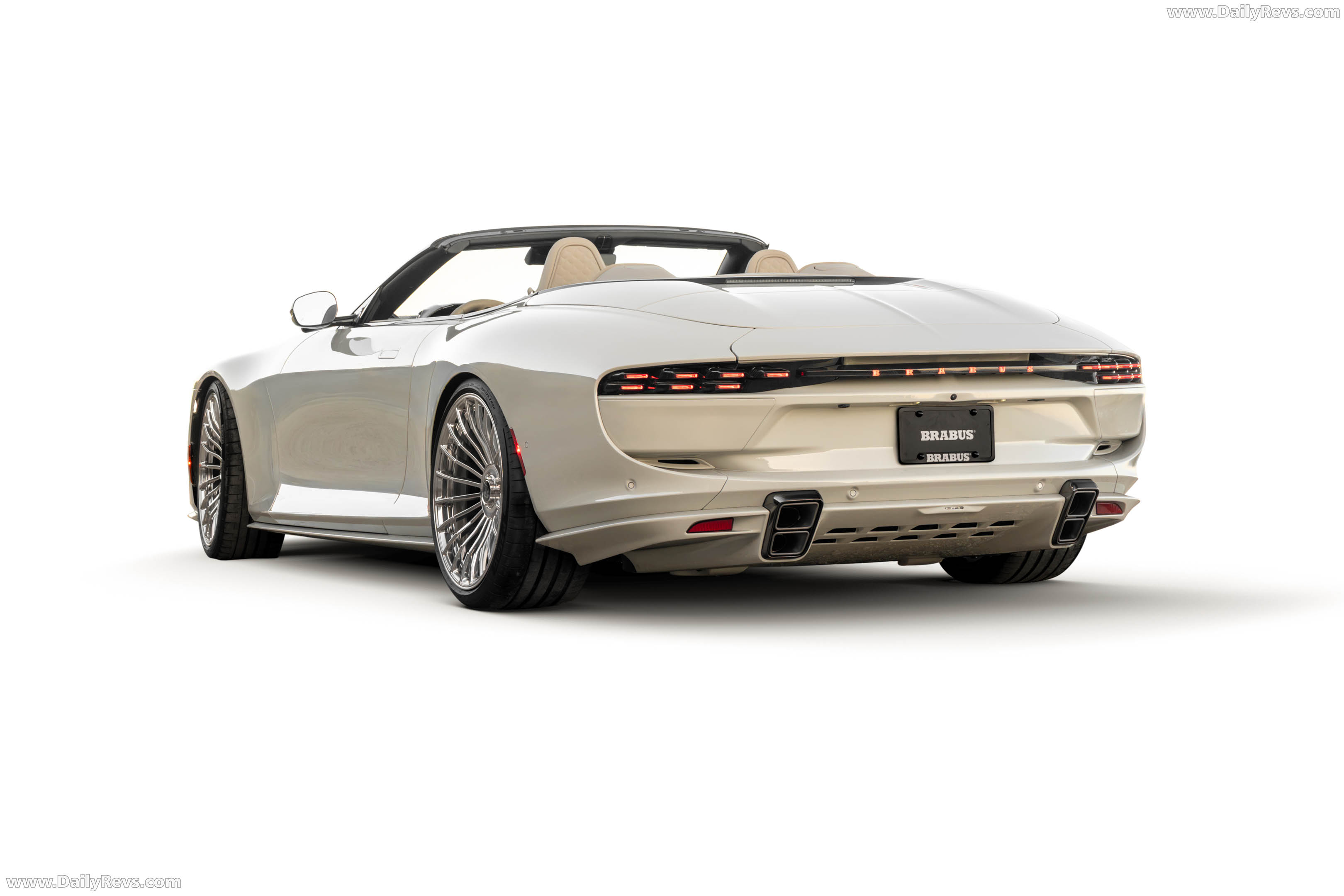 2027 Brabus Bodo Cabriolet Silk Stone Rear View