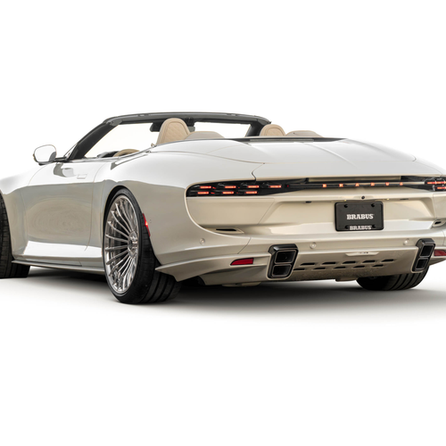 2027 Brabus Bodo Cabriolet Silk Stone Rear View
