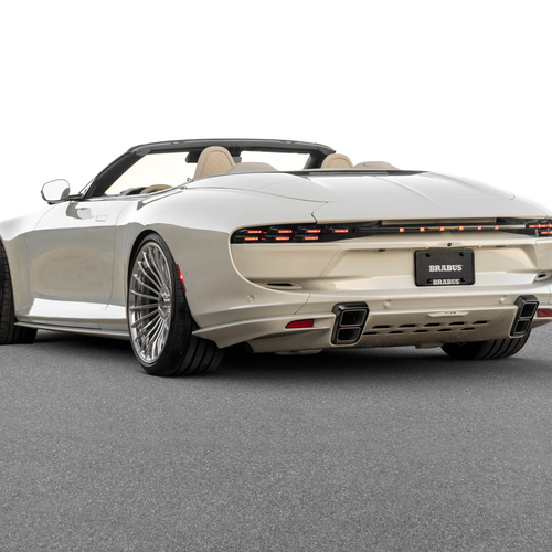 2027 Brabus Bodo Cabriolet Silk Stone Rear View