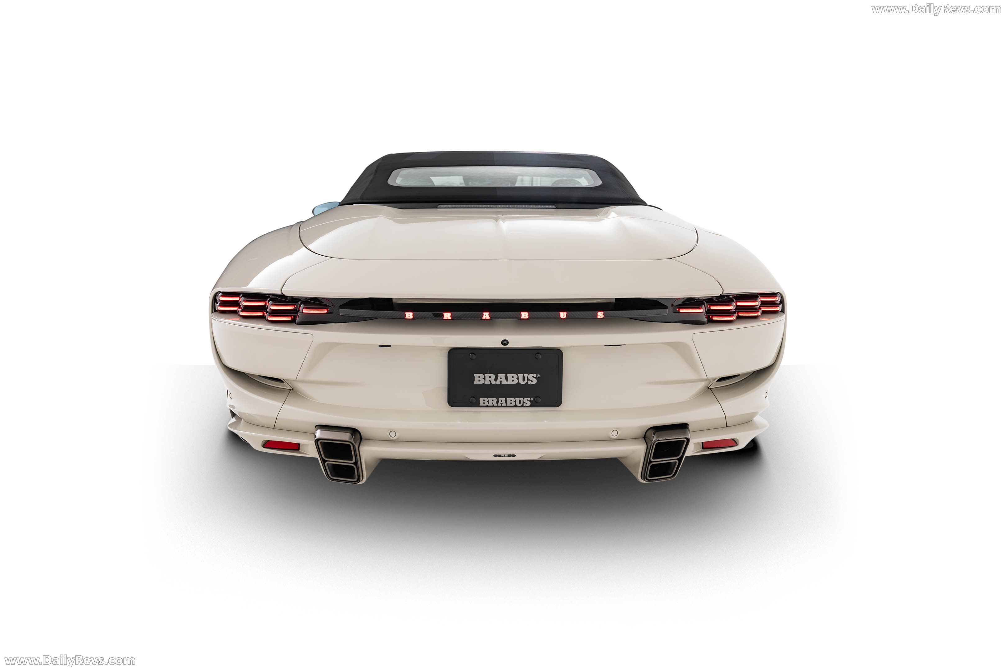 2027 Brabus Bodo Cabriolet Silk Stone Rear View