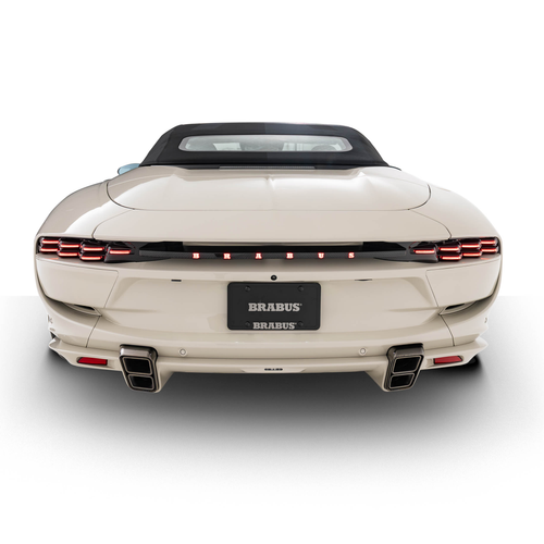 2027 Brabus Bodo Cabriolet Silk Stone Rear View